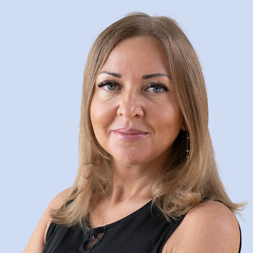 White text on dark background